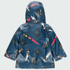 Impermeable Con Capucha Afelpado Cohete Boboli M331142