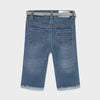 Pantalon de Mezclilla con Cinturón Cintura Ajustable Bebe Niña Mayoral M1577