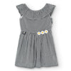 Vestido Marino Cuadros Para Niña Boboli M236090