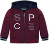Sudadera Con Cierre Color Tinto Niño Mayoral M4455