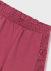 Conjunto Short Con Blusa Terracota Junior Niña Mayoral M6275