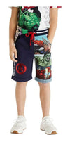 Shorts Algodon Avengers Desigual 21SBPK03