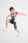 Shorts Algodon Avengers Desigual 21SBPK03