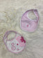 Set Baberos Bebe Niña Rosa Mayoral Waterproof M9554