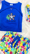 Traje de baño Con Blusa Y Shorts Niña Boboli