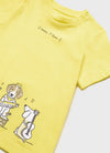 Conjunto Short Con Playera M/C Music Amarilla Bebe Niño Mayoral M1017