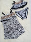 Traje de baño Bikini Con Salida de Baño Mono shorts Niña Boboli M826556