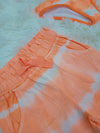 Traje de baño Con Shorts Naranja Neon Niña Boboli