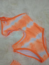 Traje de baño Con Shorts Naranja Neon Niña Boboli