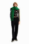Desigual Fou_Thick Bufanda Musgo, M23Wawa13 DESIGUAL