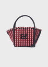 Bolsa Tweed Cuadros Negro Abelylula 5993 ABEL Y LULA