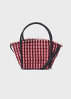 Bolsa Tweed Cuadros Negro Abelylula 5993 ABEL Y LULA