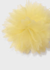 Pinza Flor Organza Amarillo Abelylula M5409 ABEL Y LULA