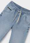 Pantalon Mezclilla Soft Denim Jogge Claro Junior Niño Mayoral M6517 MAYORAL