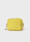 Bolso Acolchado Logo Amarillo Abelylula M5436 ABEL Y LULA
