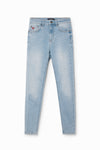 Pantalon _Delawar, Denim Light Wash, 36 Eur/ 28 Mex Mod 24Swdd26 Desigual DESIGUAL