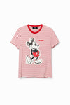 Playera Mickey Patch Rojo Mod 24Swtk77 Desigual DESIGUAL