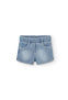 Short Felpa Denim De Bebé Niña Boboli M290045