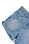 Short Felpa Denim De Bebé Niña Boboli M290045 Boboli