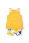 Conjunto Better Cotton De Bebé Niña -Bci Boboli M128012 Boboli