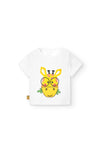 Conjunto Playera Jirafa Short Cuadros Combinado Amarillo Bebe Niño-Bci Boboli M128179 Boboli