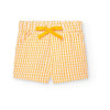 Conjunto Playera Jirafa Short Cuadros Combinado Amarillo Bebe Niño-Bci Boboli M128179 Boboli