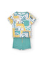 Conjunto Playera M/C Short Algodon De Bebé Niño Better Cotton Boboli M138170