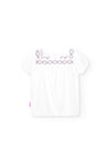 Blusa Algodon Engomada De Niña Better Cotton -Bci Boboli M218045 Boboli