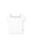 Blusa Algodon Engomada De Niña Better Cotton -Bci Boboli M218045 Boboli