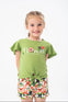Conjunto Blusa Algodon Con Short Estampado De Bebé Niña Better Cotton -Bci Boboli M228079