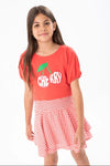 Conjunto Blusa Better Cotton Con Falda Viscosa Cuadros Vichy Niña Boboli M418014 Boboli