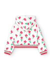 Sudadera Ligera Felpa Flores De Niña -Bci Boboli M418160 Boboli