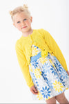 Vestido Satén Con Torera Amarilla De Bebé Niña Better Cotton Boboli M708230
