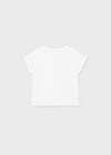 Blusa M/C Bco-Agata Bebe Niña Mayoral M1010 MAYORAL