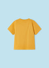 Playera M/C Apliques Mostaza Niño Mayoral M3001 MAYORAL