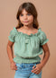 Top Falso Lino Menta Junior Niña Mayoral M6026