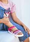 Huarache Piedras Fucsia Niña Mayoral M43540 MAYORAL
