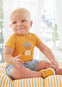 Conjunto Playera M/C Short Bordado Color Maiz Bebe Niño Mayoral M1208