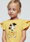 Blusa M/C Color Miel Niña Mayoral M3091 MAYORAL