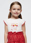 Blusa Tirantes Color Hueso Niña Mayoral M3096