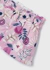 Bermuda Vestir Estampada Color Lila Niña Mayoral M3253 MAYORAL