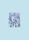 Shorts Ciclista Menta Estampado Junior Niña Mayoral M6264 MAYORAL