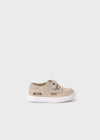 Mocasin Textil Velcro Bebe Niño Crudo Mayoral M41583 MAYORAL