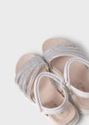 Huarache Piedras Blanco Niña Mayoral M43540 MAYORAL