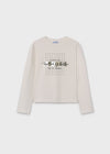Blusa M/L Crudo Mayoral M830 Junior Niña MAYORAL