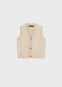 Chaleco Tejido Beige Vig Mayoral M2316