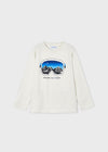 Playera M/L Silver Print Nieve Mayoral M4056 MAYORAL
