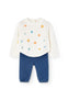 Conjunto Punto De Bebé Niña -Bci Boboli M119023