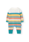 Mameluco Tejido Rayas De Bebé Unisex -Bci Boboli M119089 BOBOLI