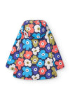 Impermeable Con Capucha Flores De Niña Boboli M290270 BOBOLI
